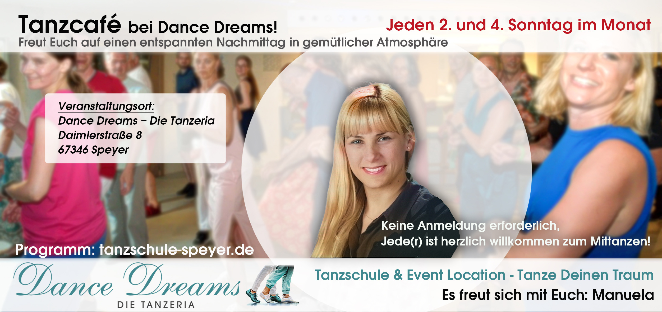 Tanzcafé verschoben auf den 30.11. (wg. Totensonntag)