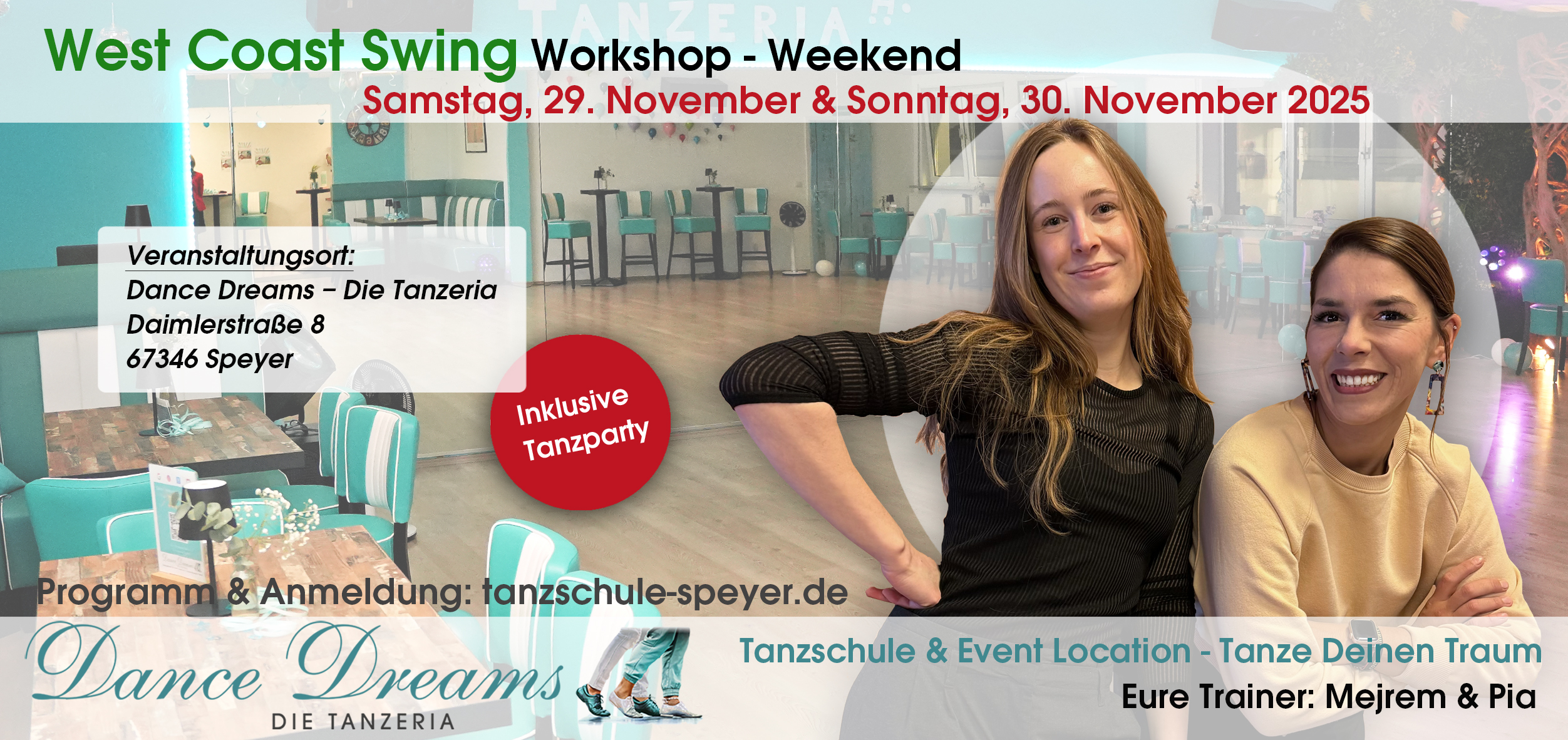 West Coast Swing Workshop-Wochenende in Speyer