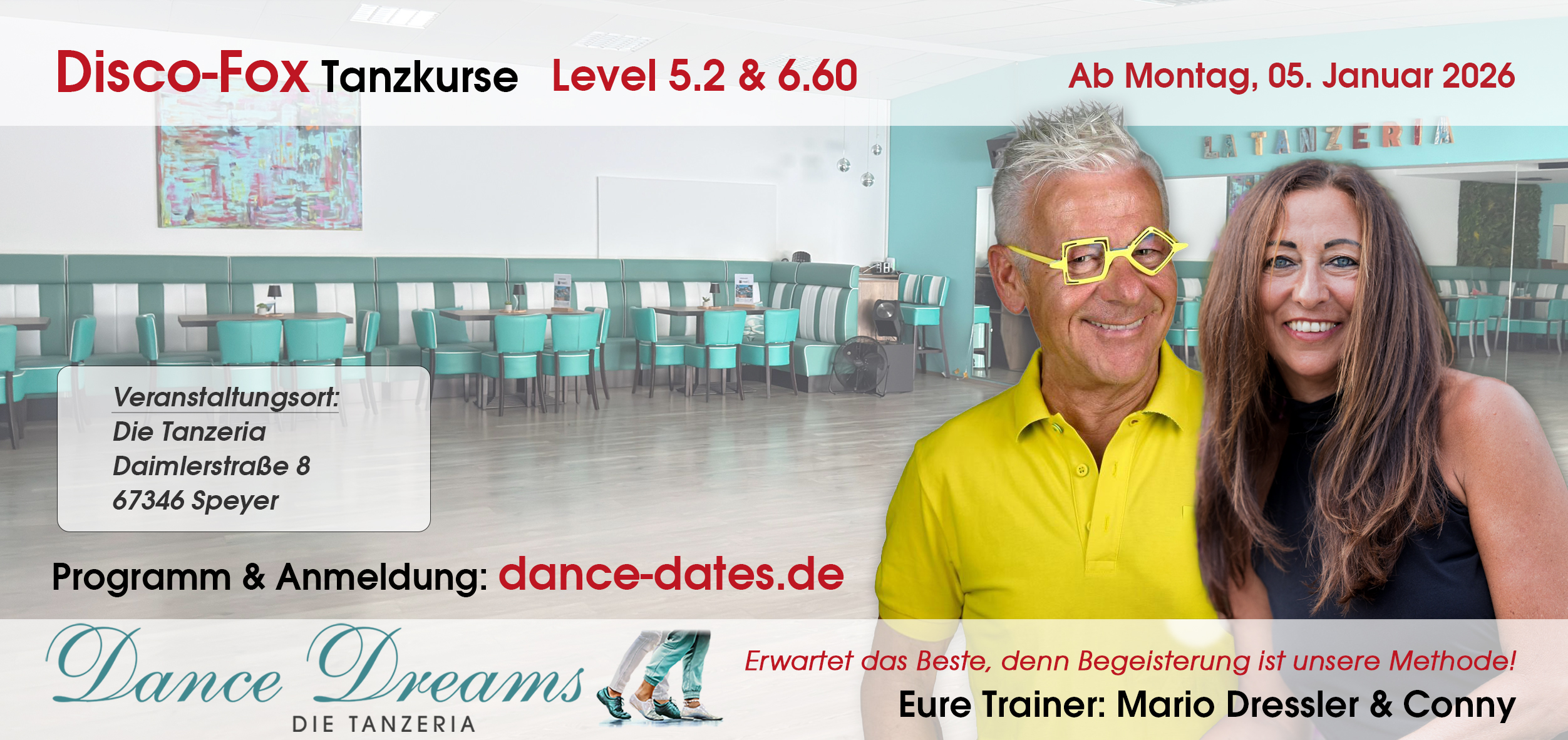 START: Disco-Fox Tanzkurs Level 5+6