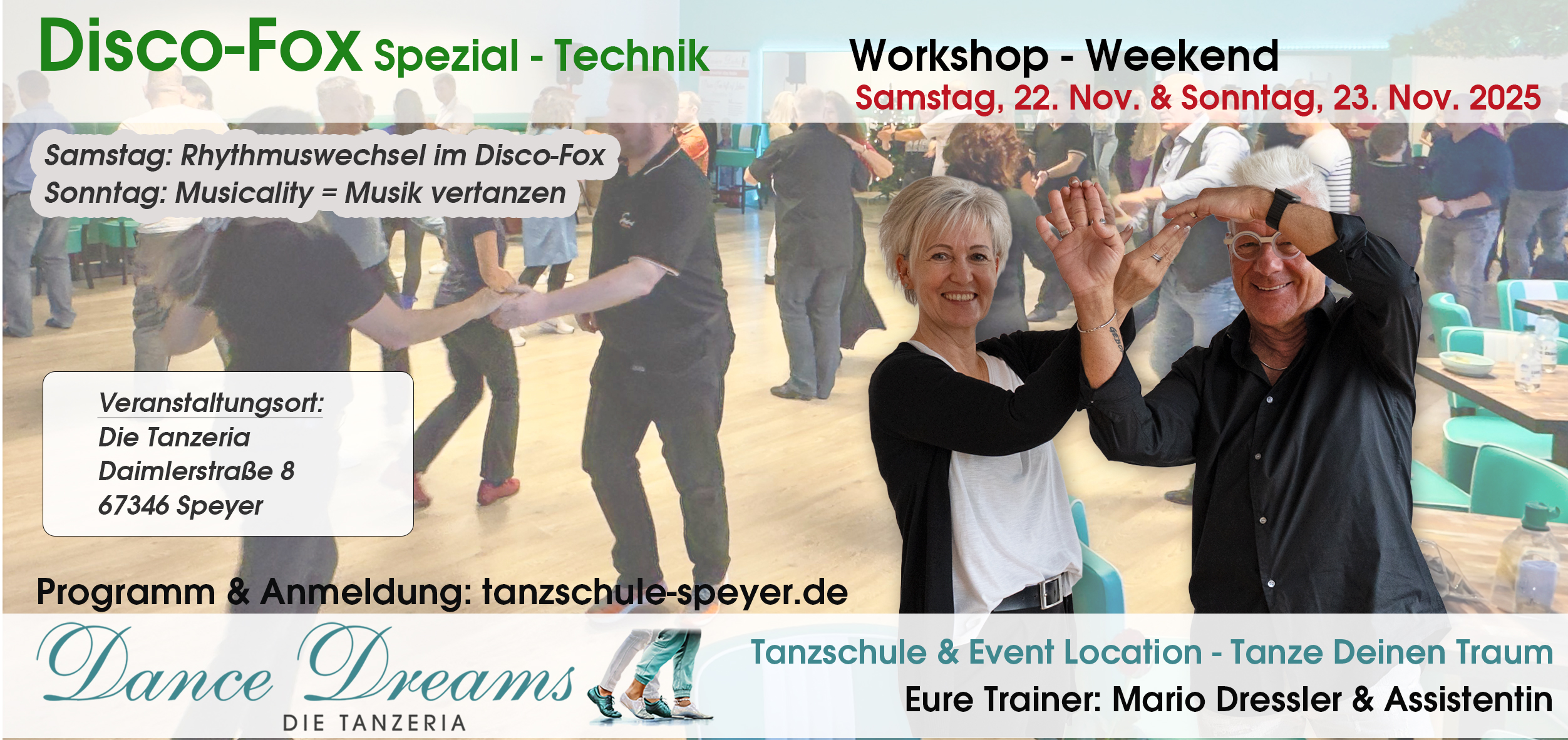 Disco-Fox Spezial-Technik Workshop-Weekend