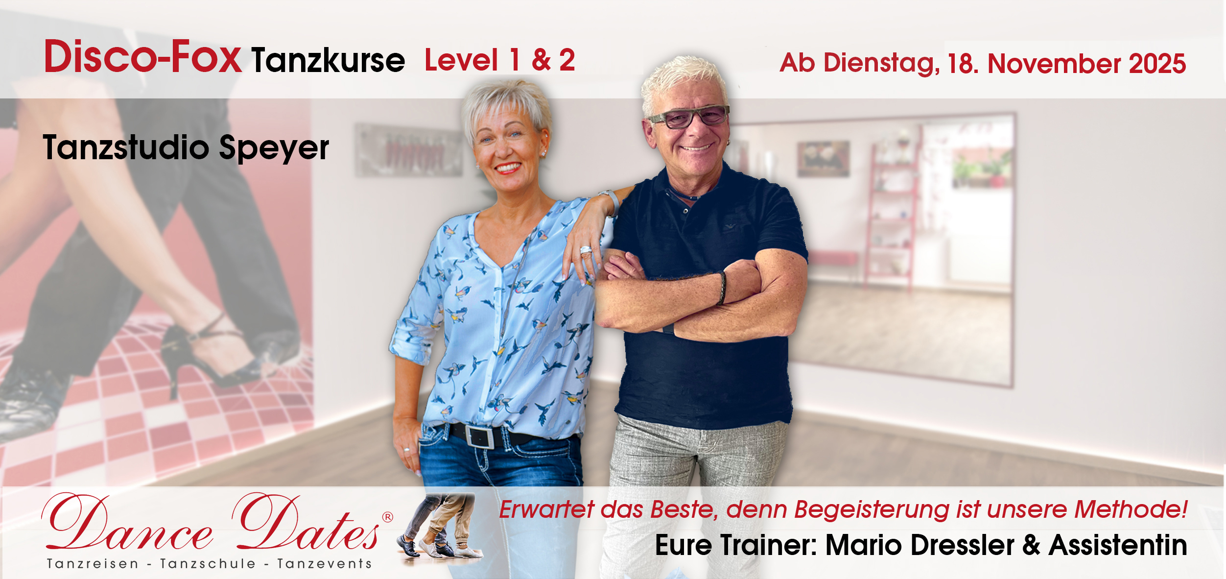 START: Disco-Fox Tanzkurs Level 1+2