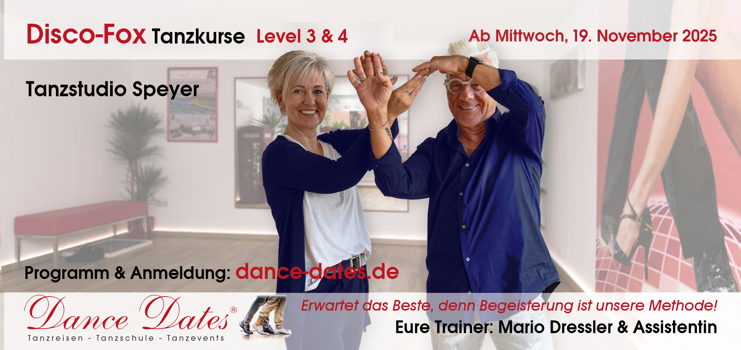 START: Disco-Fox Tanzkurs Level 3+4