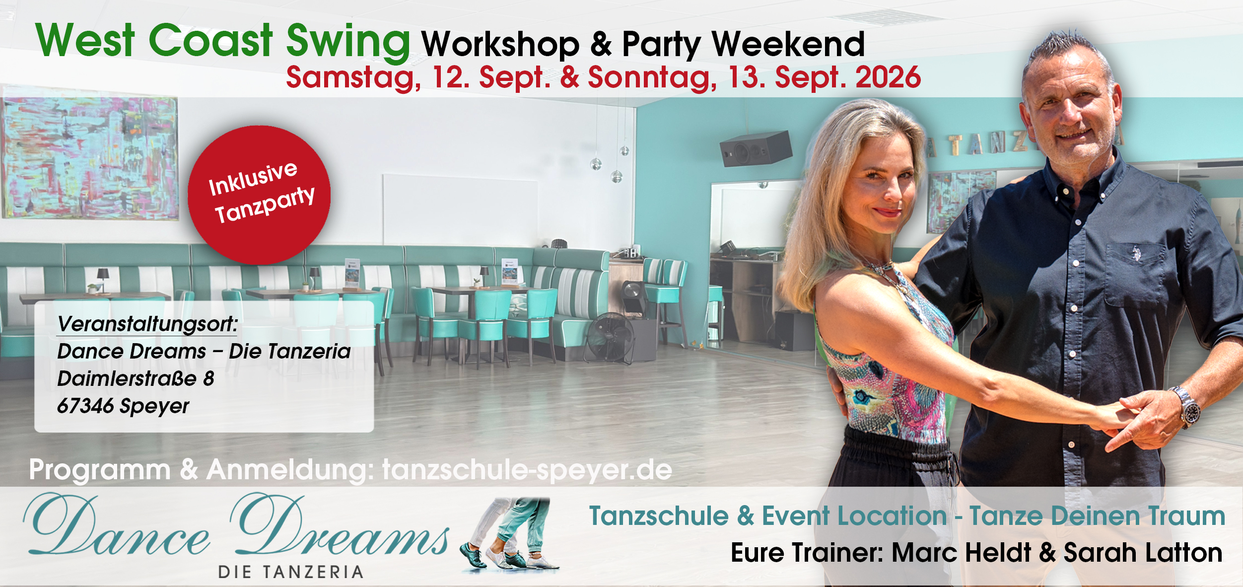 West Coast Swing Workshop & Party Weekend in Speyer