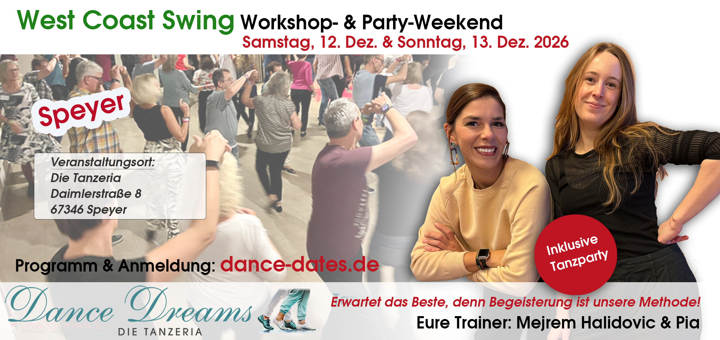 West Coast Swing Workshop & Party Weekend in Speyer