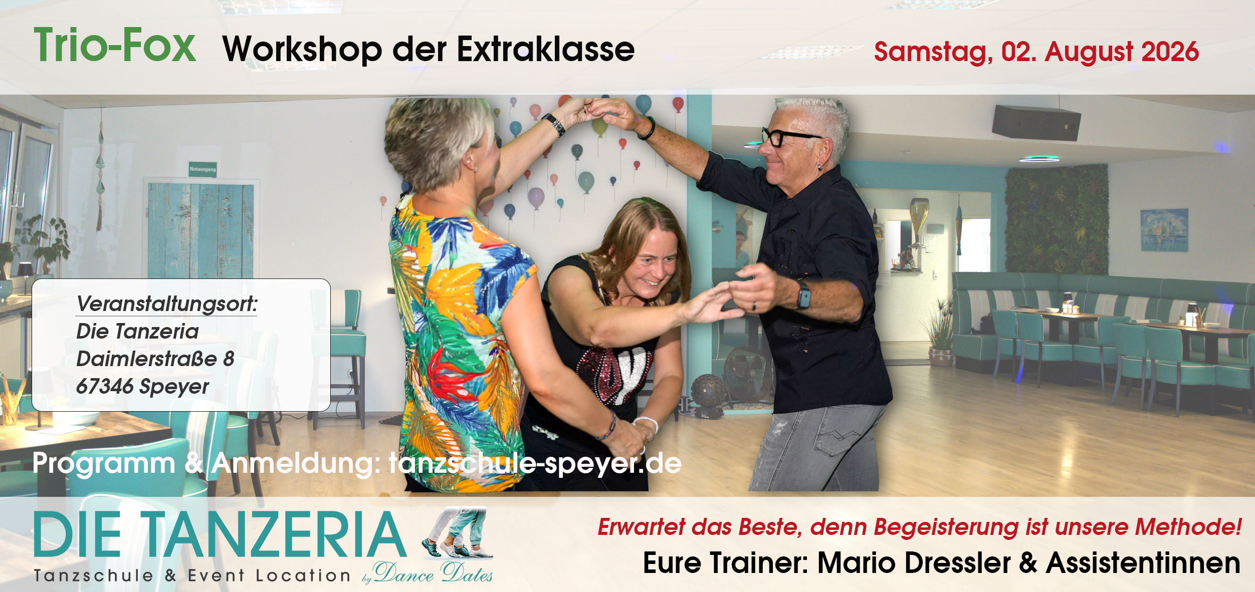Trio-Fox-Workshop der Extraklasse in Speyer