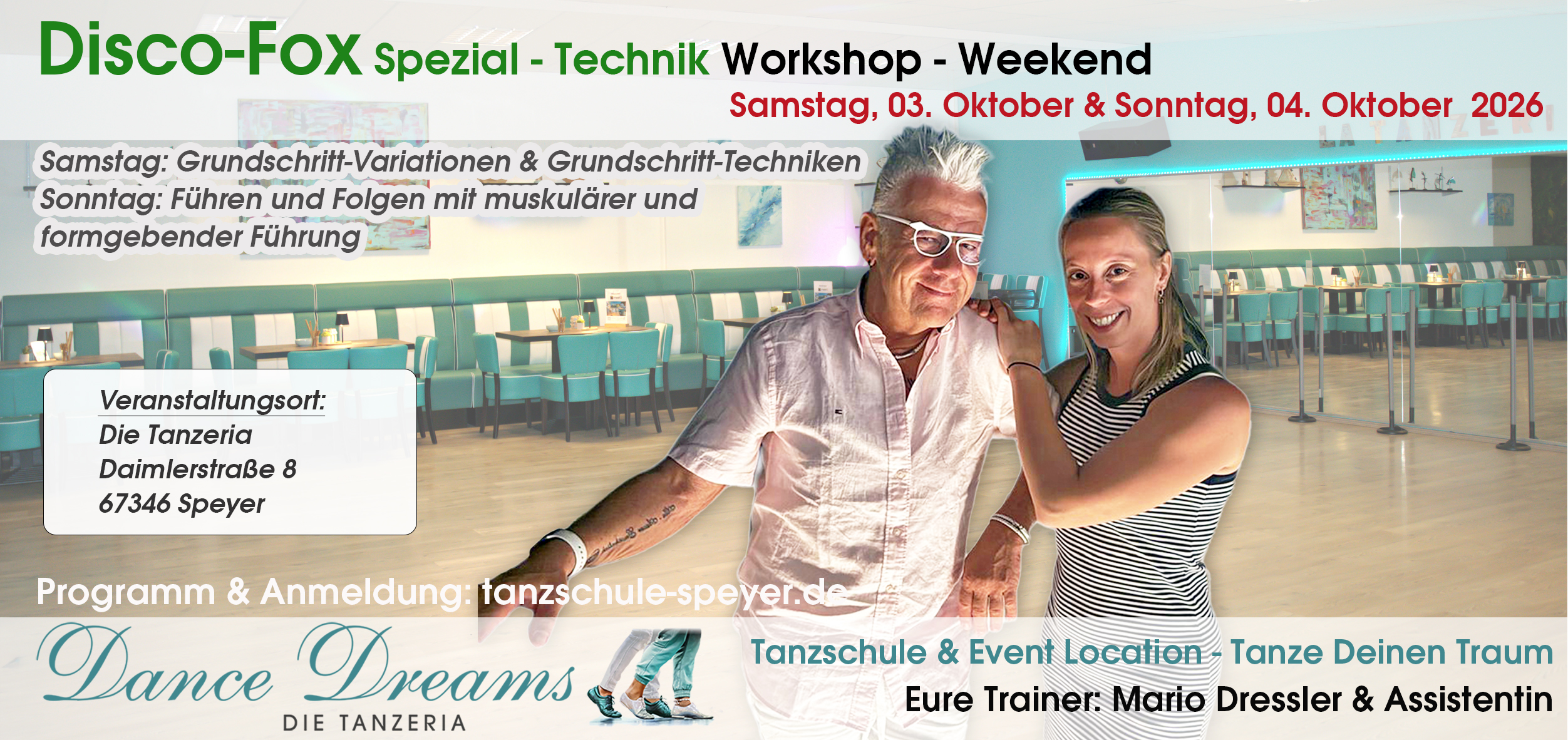 Disco-Fox Spezial-Technik Workshop-Weekend in Speyer