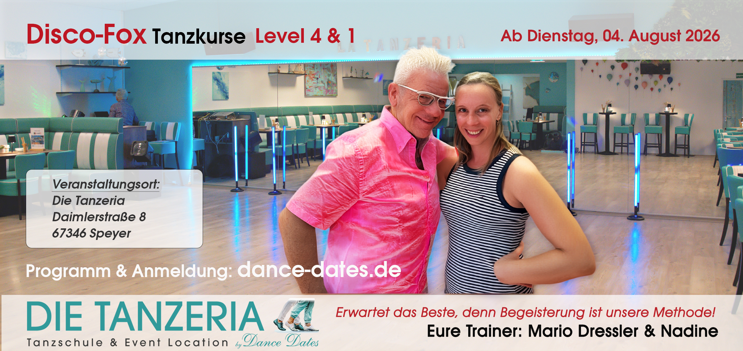 START: Disco-Fox Tanzkurs Level 4+1