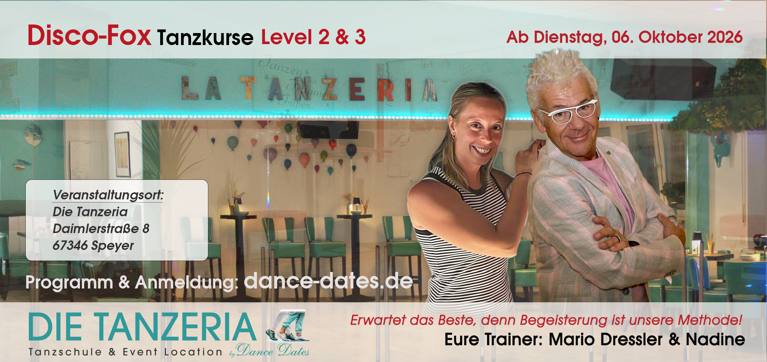 START: Disco-Fox Tanzkurs Level 2+3