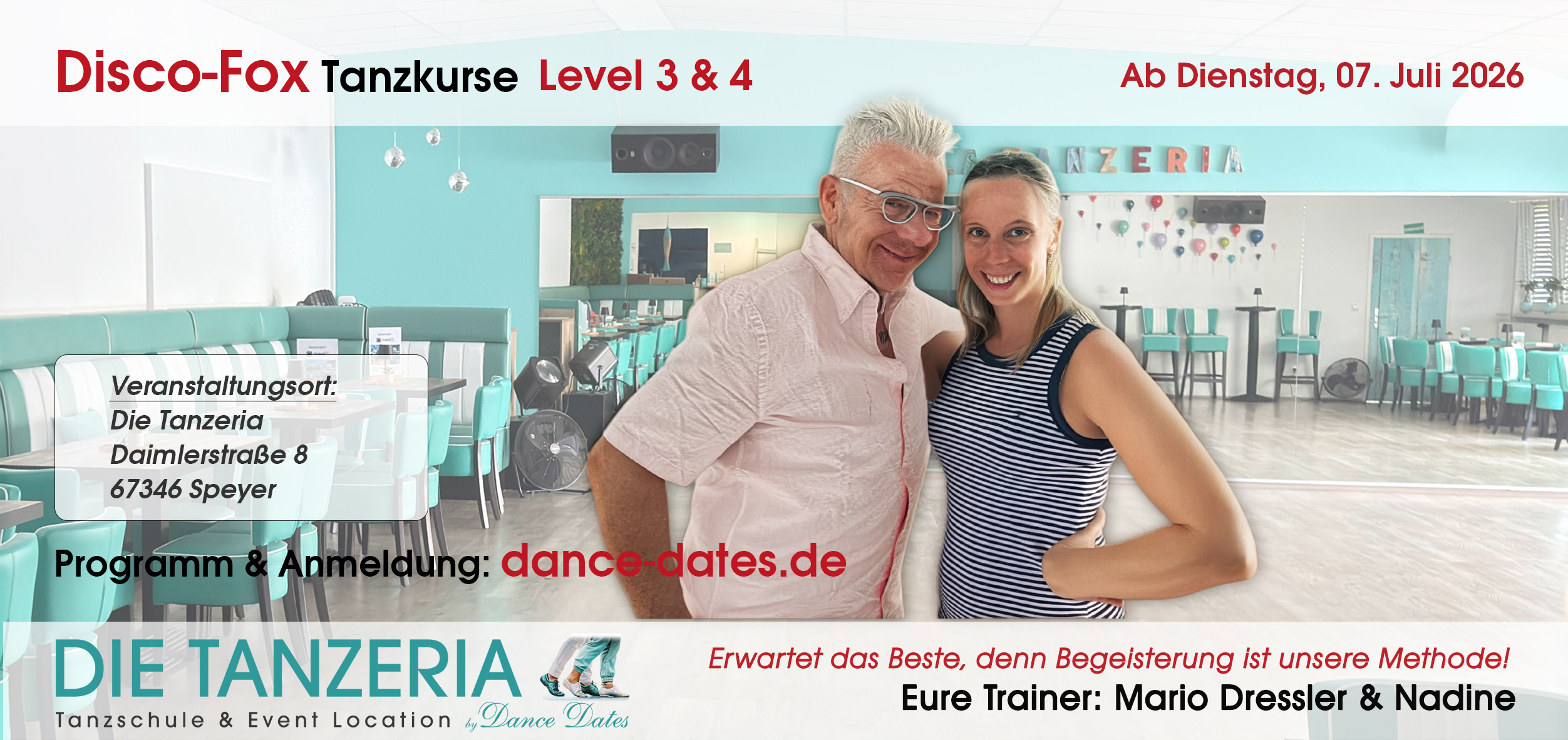 START: Disco-Fox Tanzkurs Level 3+4