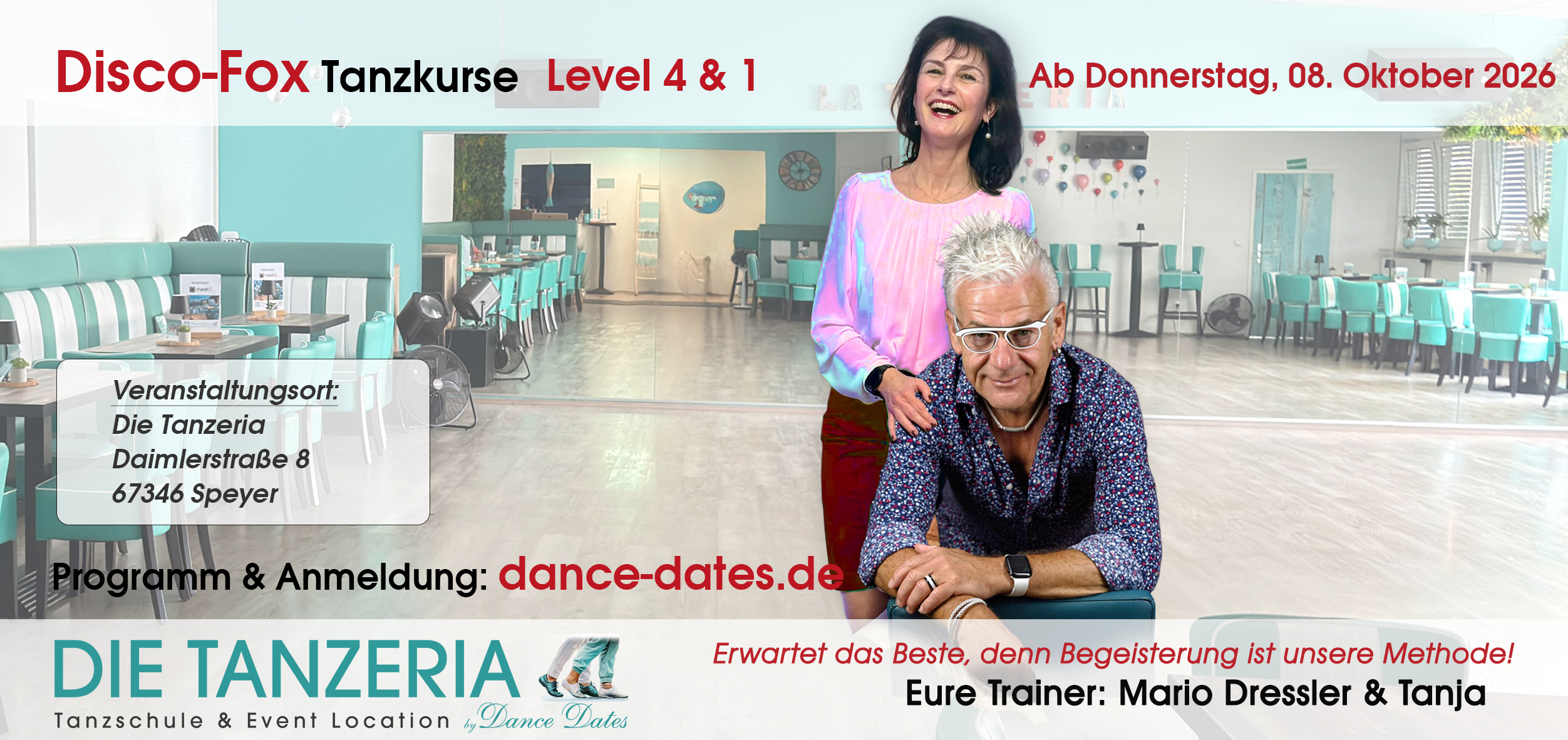 START: Disco-Fox Tanzkurs Level 4+1
