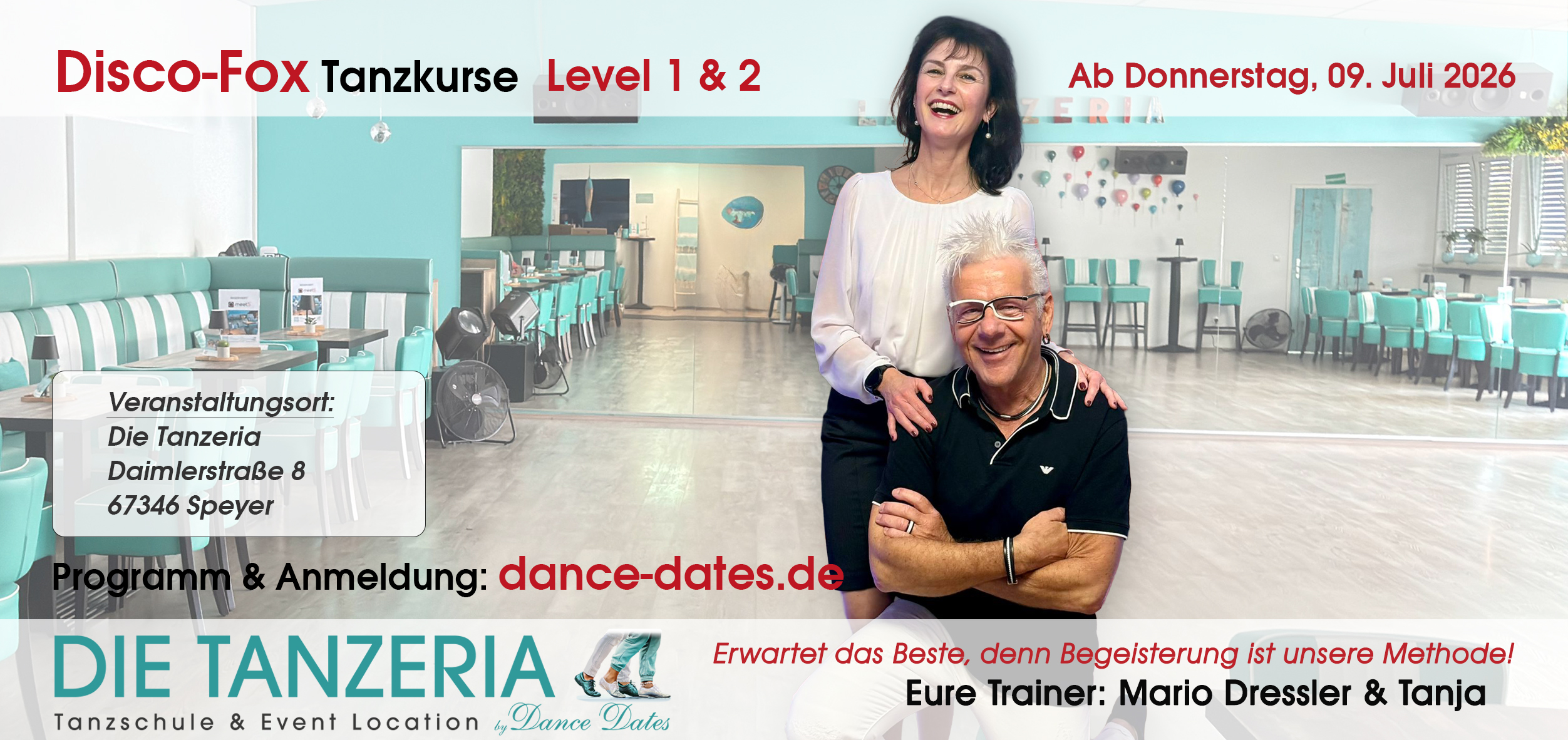 START: Disco-Fox Tanzkurs Level 1+2