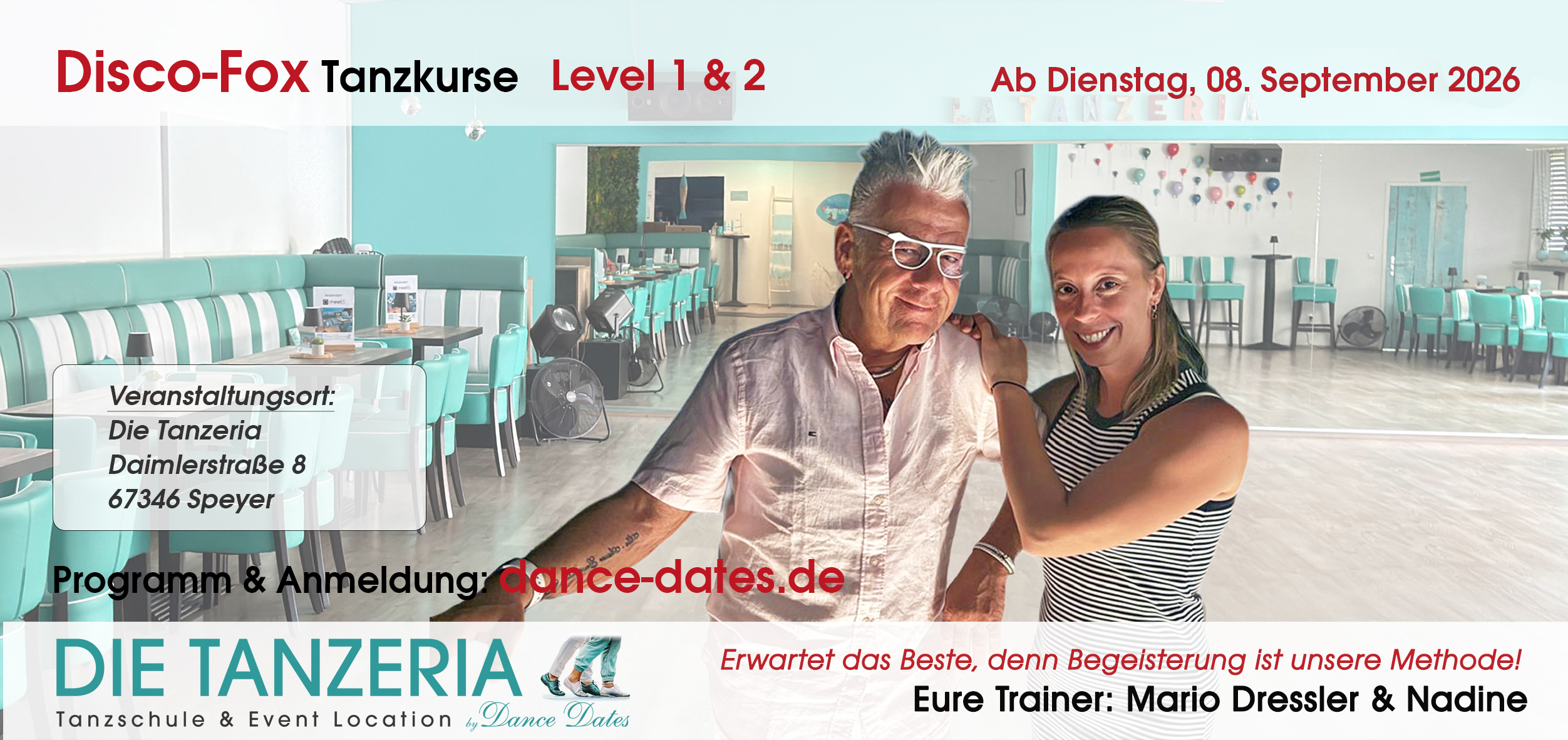 START: Disco-Fox Tanzkurs Level 1+2