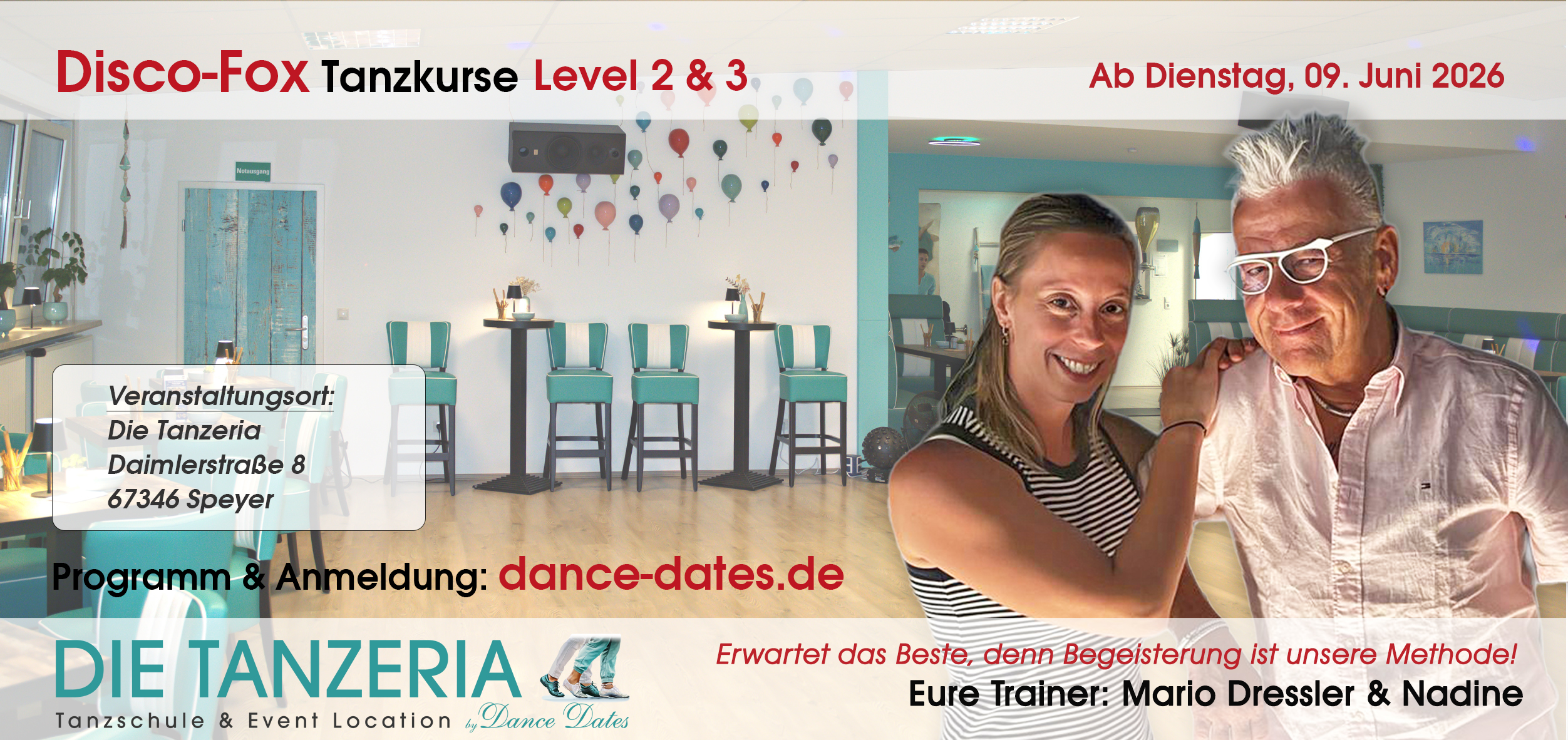 START: Disco-Fox Tanzkurs Level 2+3