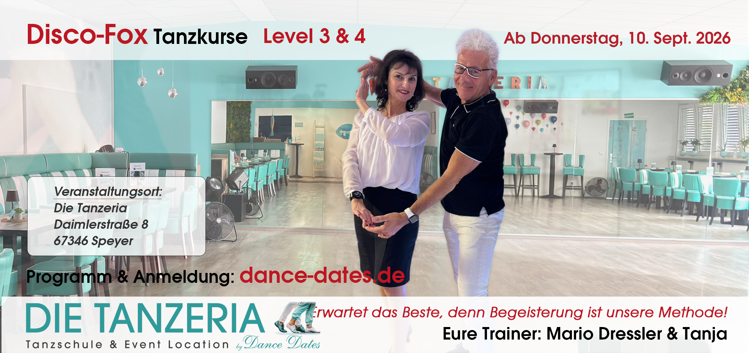 START: Disco-Fox Tanzkurs Level 3+4