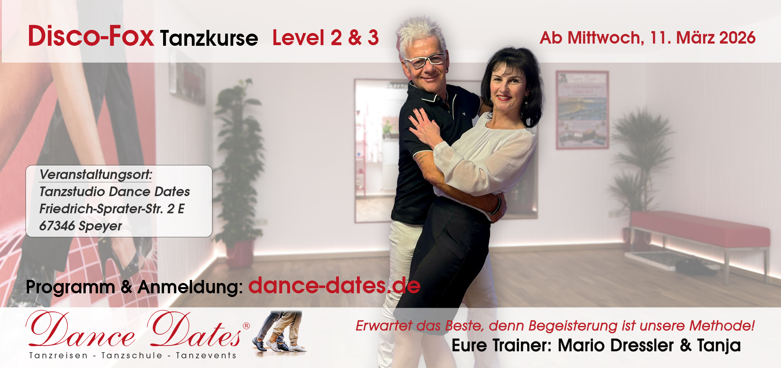 START: Disco-Fox Tanzkurs Level 2+3