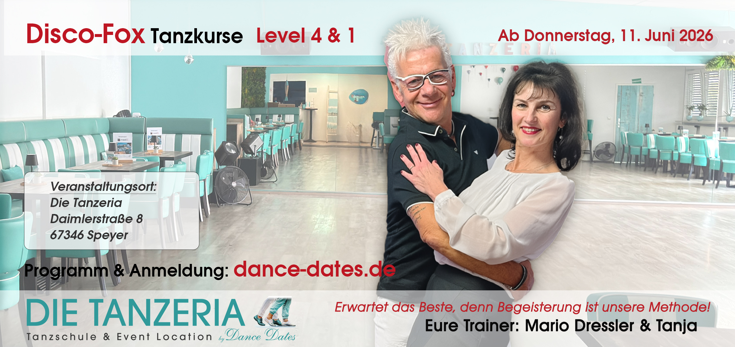 START: Disco-Fox Tanzkurs Level 3+4