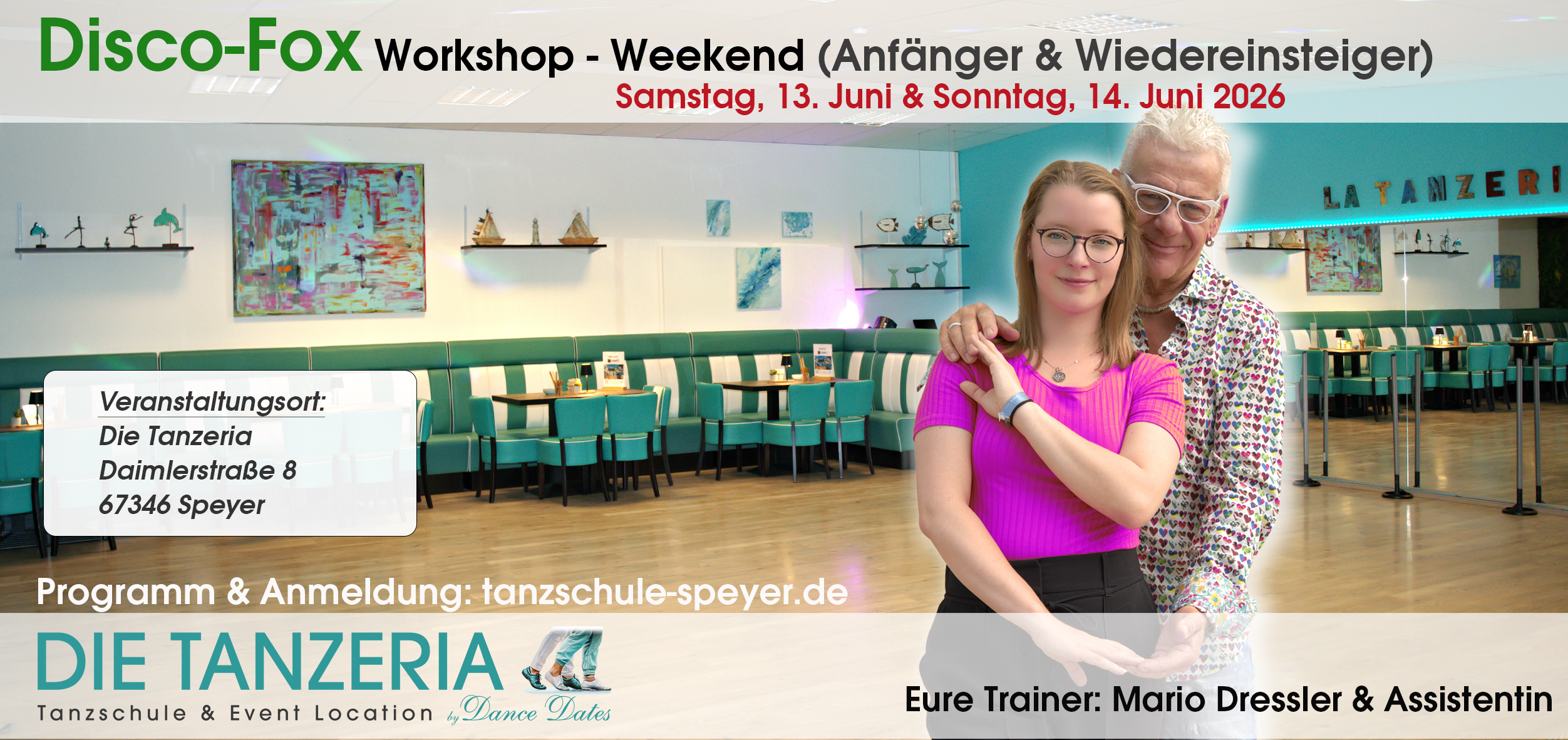 Disco-Fox Workshop-Weekend für Anfänger & Wiedereinsteiger in Speyer
