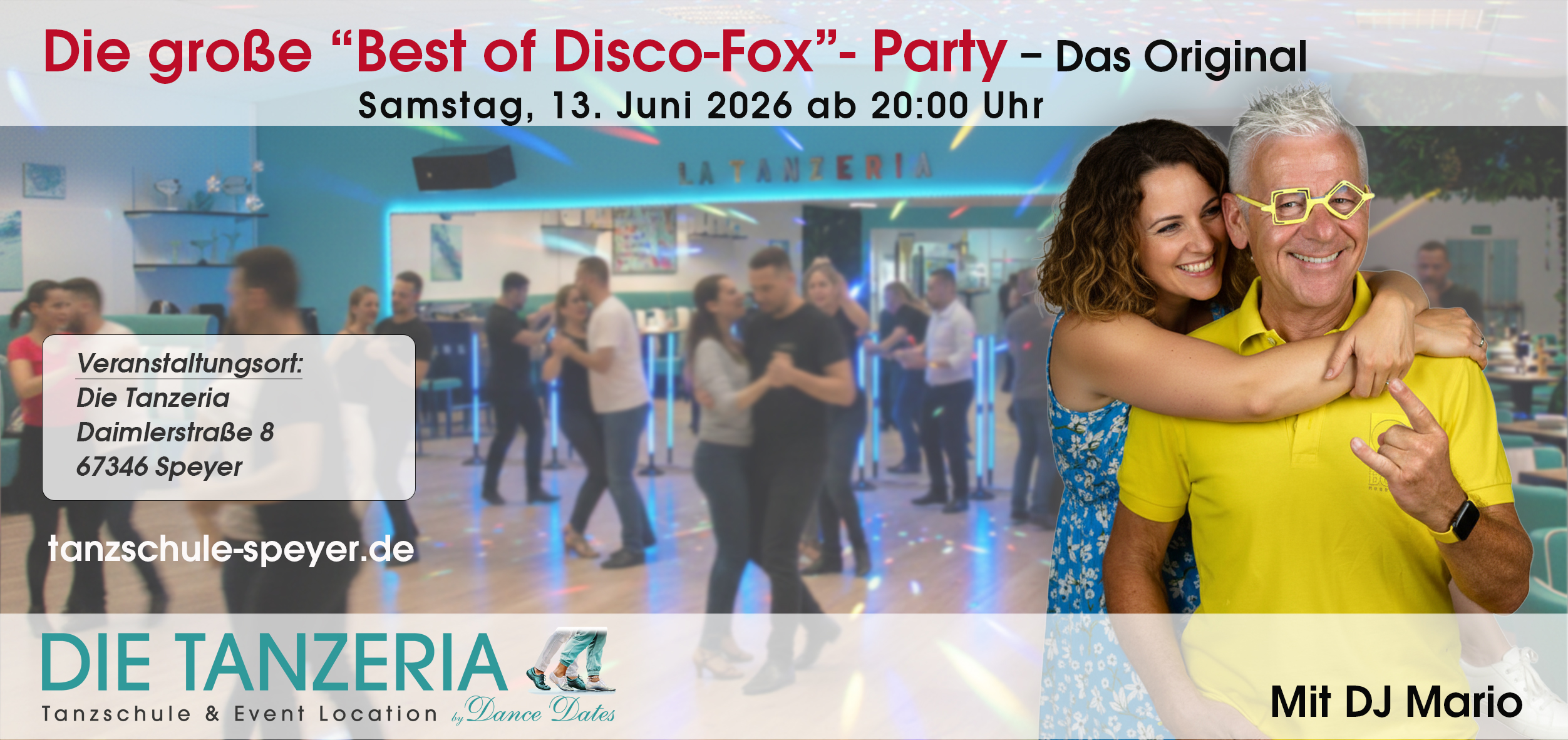 Die Best of Disco-Fox Party – Das Original mit DJ Mario 
