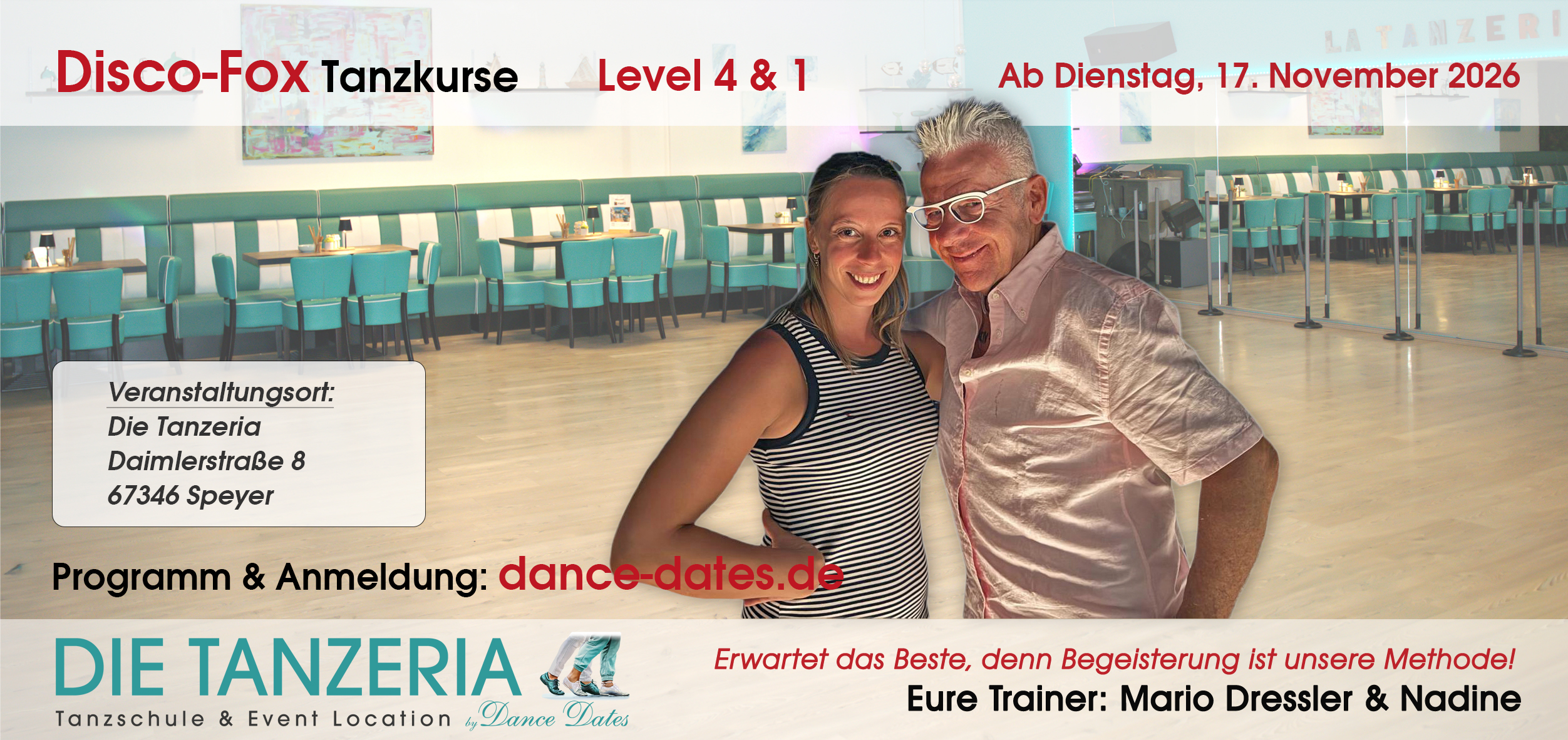START: Disco-Fox Tanzkurs Level 4+1