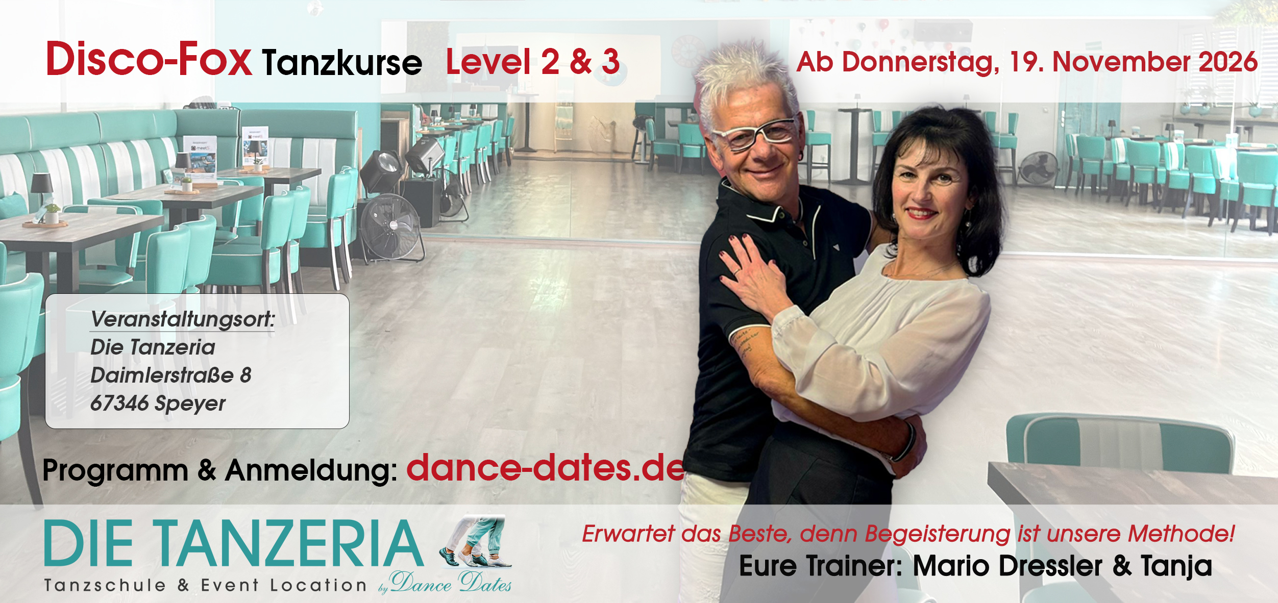 START: Disco-Fox Tanzkurs Level 2+3