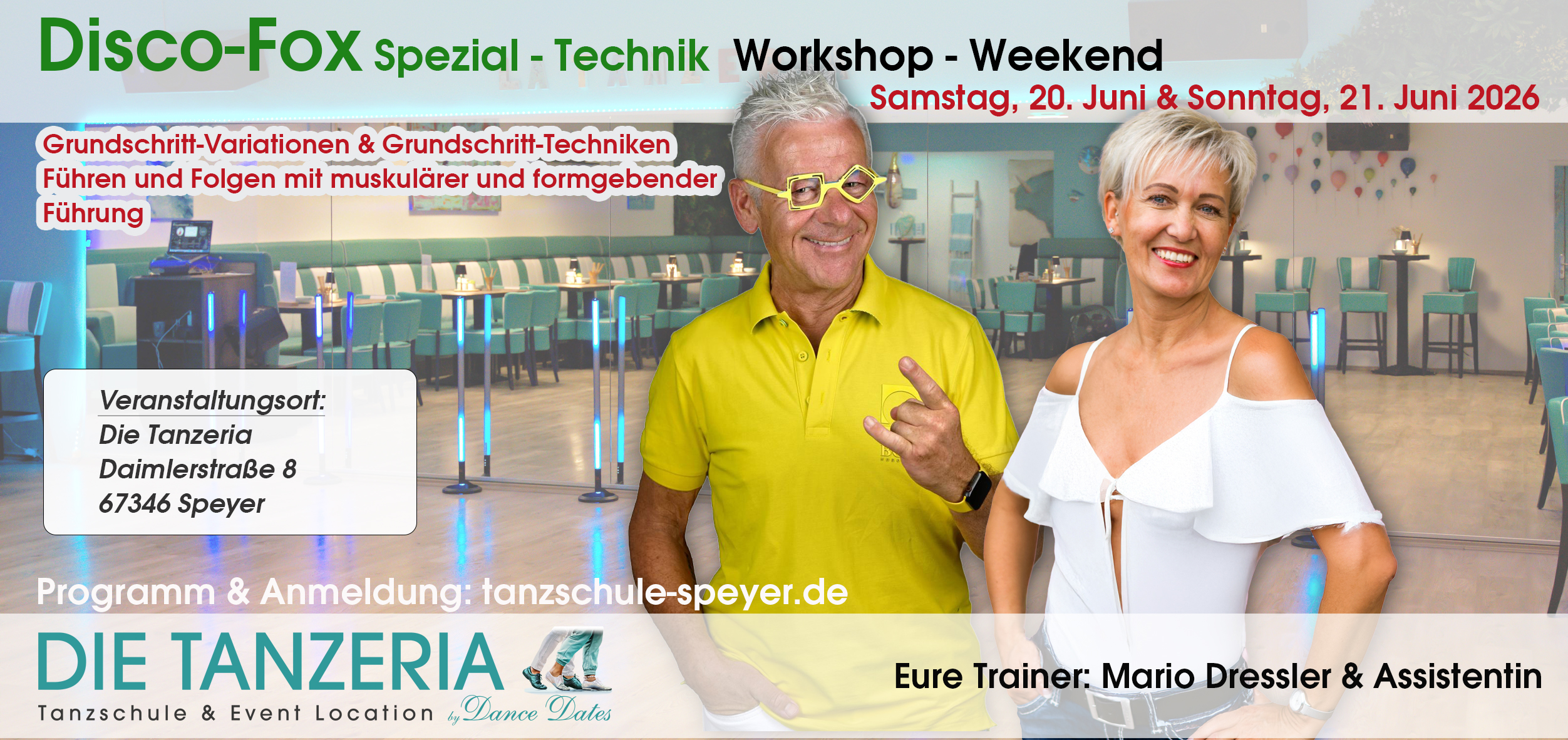 Disco-Fox Spezial-Technik Workshop-Weekend in Speyer