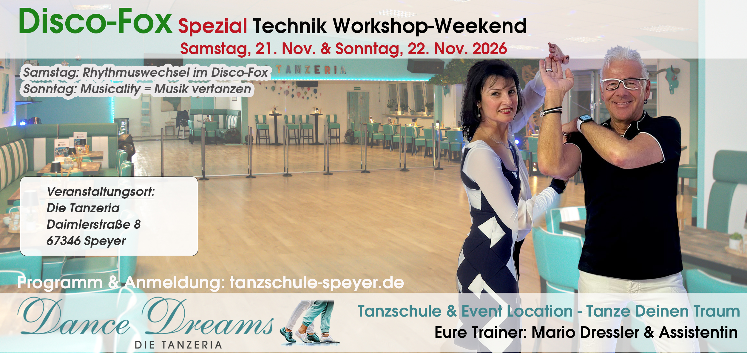 Disco-Fox Spezial-Technik Workshop-Weekend in Speyer