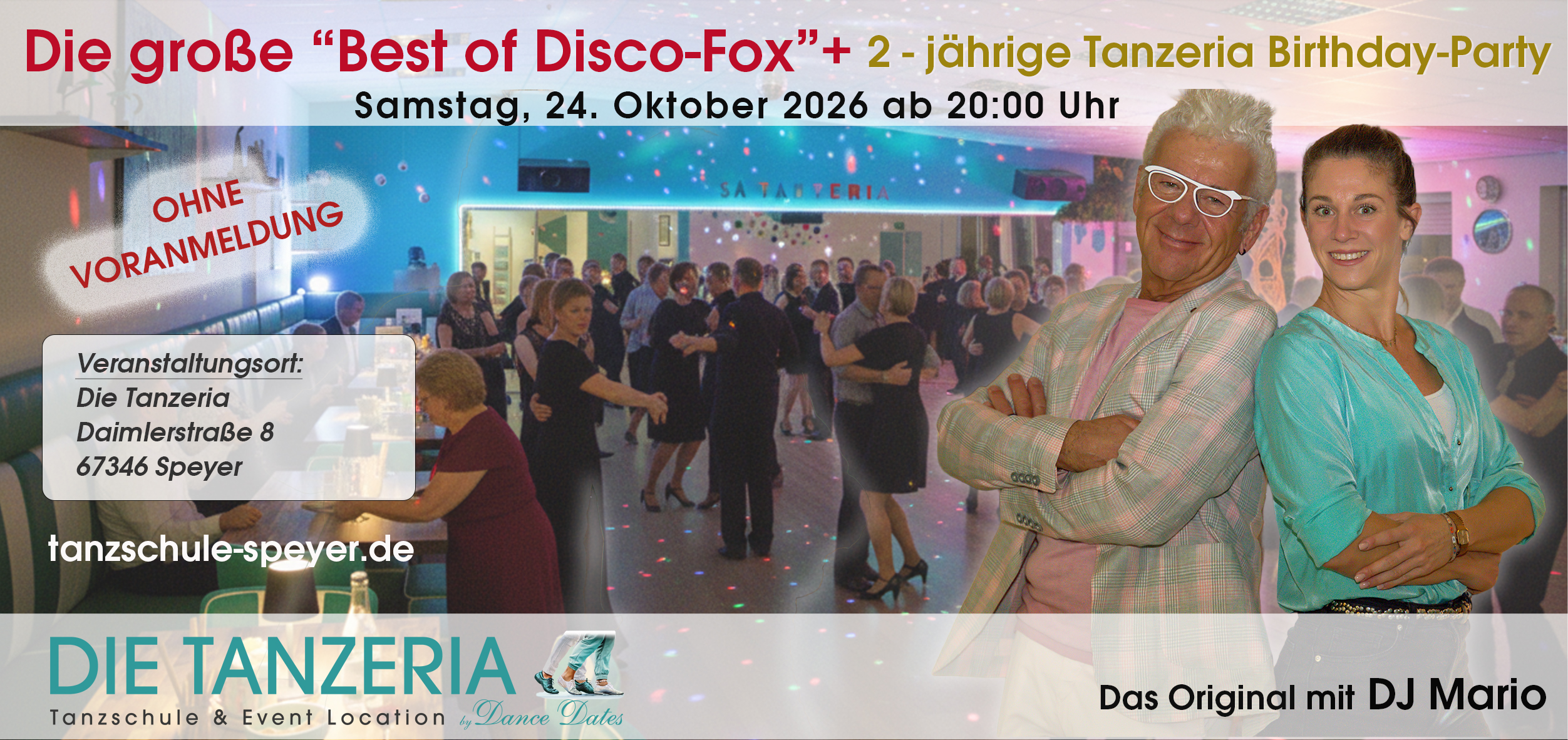 Jubiläumsfeier 2 Jahre Tanzeria