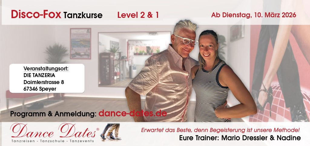 START: Disco-Fox Tanzkurs Level 2+1