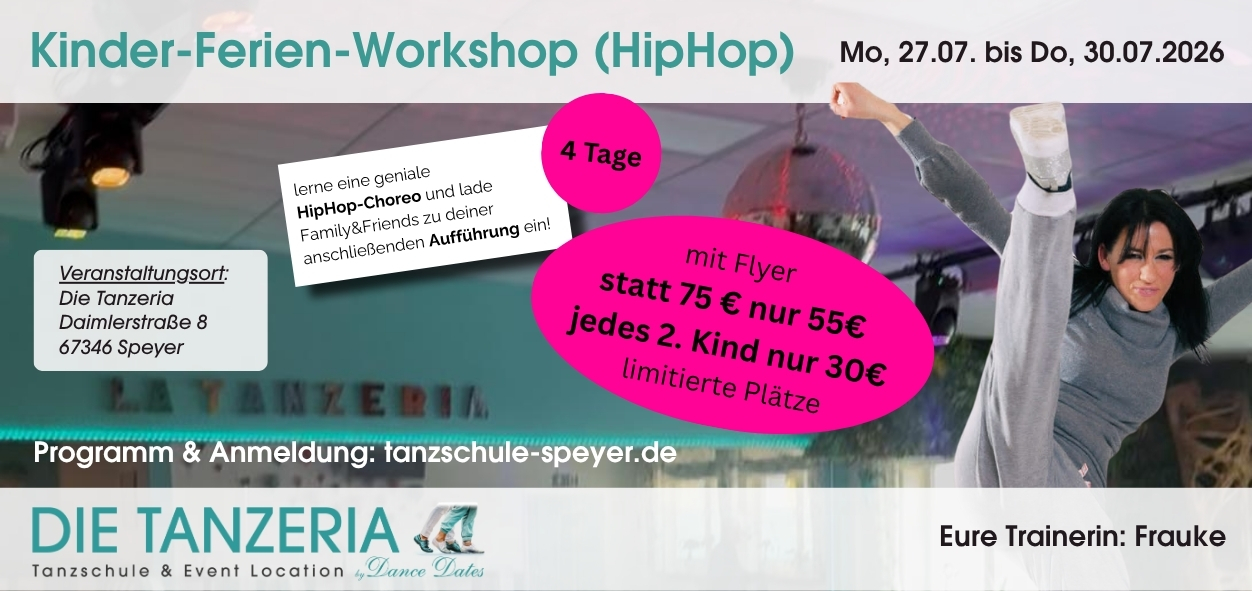 Kinder-Ferien-Workshop (HipHop)