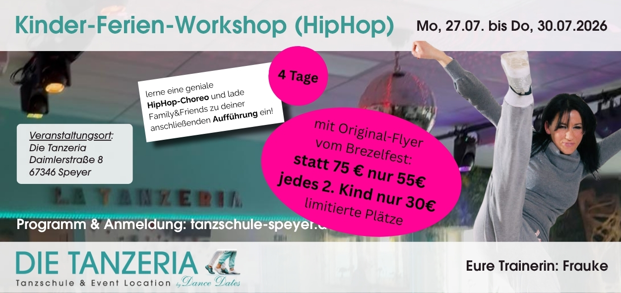 Kinder-Ferien-Workshop (HipHop)